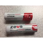 Zeus brand “Freedom Power” lithium AA batteries sold with motorized window coverings
